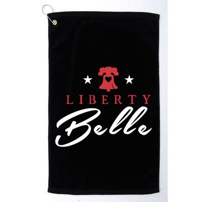 Patriotic July 4th Independence Day Liberty Belle Usa Party Gift Golf Towel