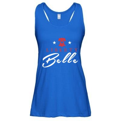 Patriotic July 4th Independence Day Liberty Belle Usa Party Gift Ladies Essential Flowy Tank