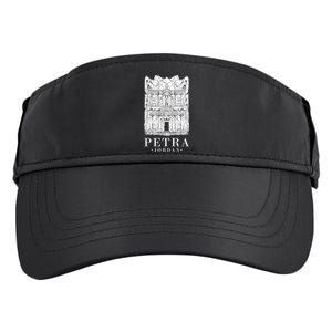 Petra Jordan Archaeological Monument Souvenir Adult Drive Performance Visor