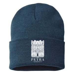 Petra Jordan Archaeological Monument Souvenir Sustainable Knit Beanie