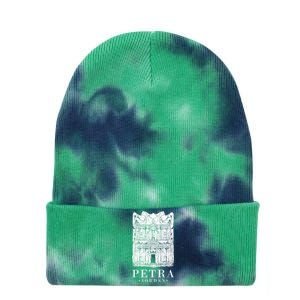 Petra Jordan Archaeological Monument Souvenir Tie Dye 12in Knit Beanie