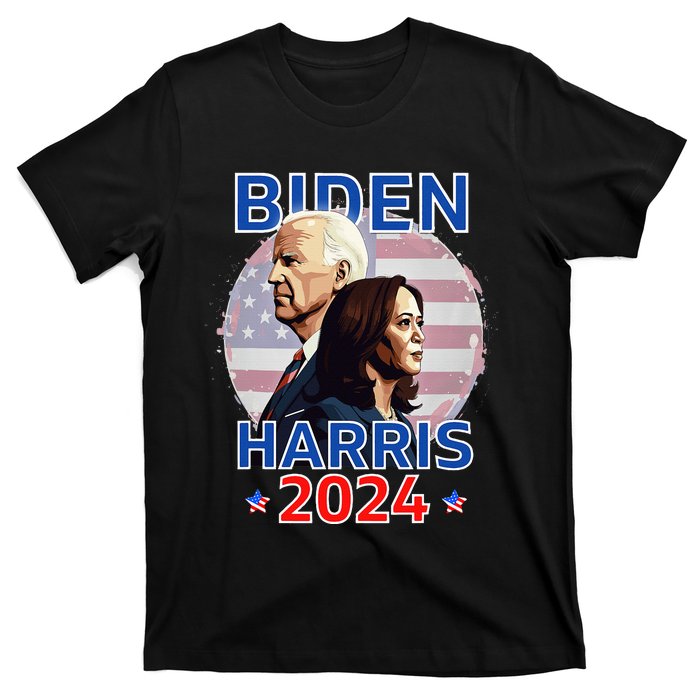 Patriotic Joe Biden Kamala Harris Democrat Campaign 2024 T-Shirt