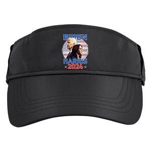 Patriotic Joe Biden Kamala Harris Democrat Campaign 2024 Adult Drive Performance Visor