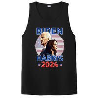 Patriotic Joe Biden Kamala Harris Democrat Campaign 2024 PosiCharge Competitor Tank