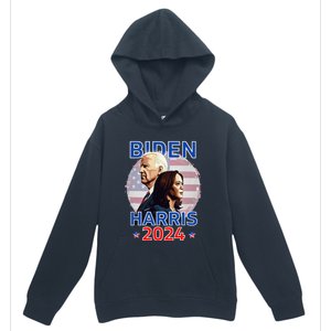 Patriotic Joe Biden Kamala Harris Democrat Campaign 2024 Urban Pullover Hoodie