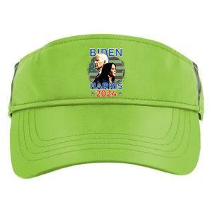 Patriotic Joe Biden Kamala Harris Democrat Campaign 2024 Adult Drive Performance Visor