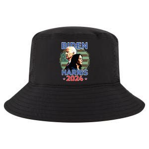 Patriotic Joe Biden Kamala Harris Democrat Campaign 2024 Cool Comfort Performance Bucket Hat