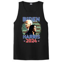 Patriotic Joe Biden Kamala Harris Democrat Campaign 2024 PosiCharge Competitor Tank