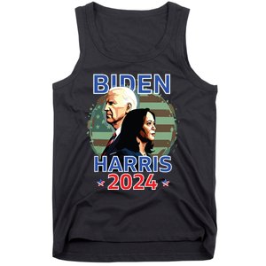 Patriotic Joe Biden Kamala Harris Democrat Campaign 2024 Tank Top