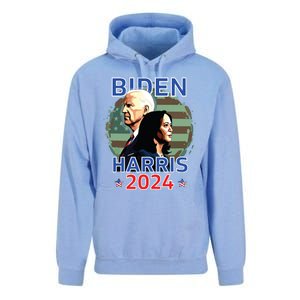 Patriotic Joe Biden Kamala Harris Democrat Campaign 2024 Unisex Surf Hoodie