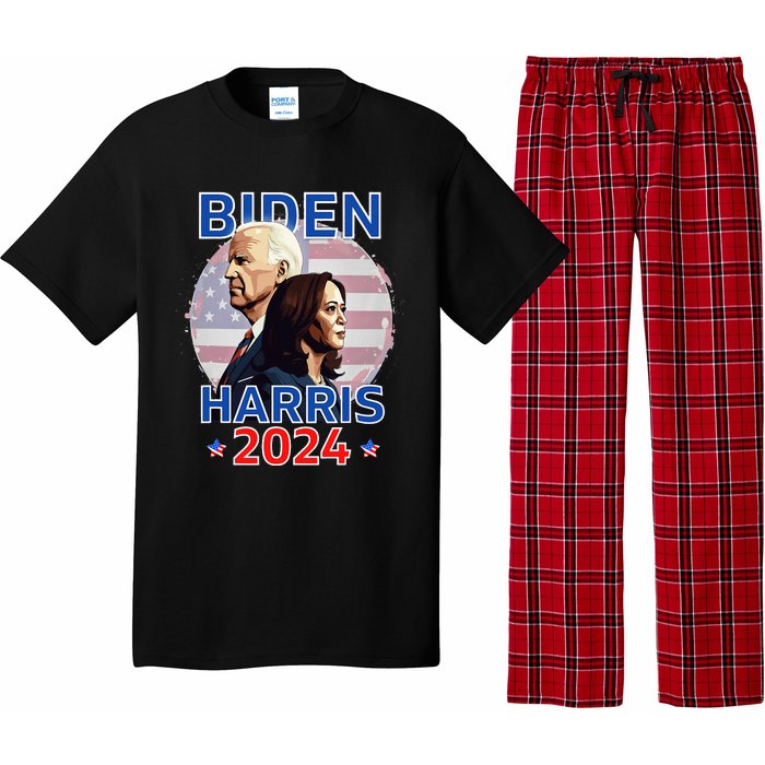 Patriotic Joe Biden Kamala Harris Democrat Campaign 2024 Pajama Set