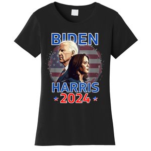 Patriotic Joe Biden Kamala Harris Democrat Campaign 2024 Women's T-Shirt