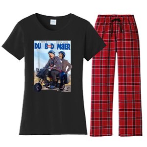 Patriotic Joe Biden Kamala Harris Democrat Campaign 2024 Women's Flannel Pajama Set