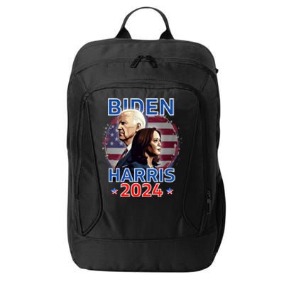 Patriotic Joe Biden Kamala Harris Democrat Campaign 2024 City Backpack