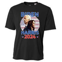 Patriotic Joe Biden Kamala Harris Democrat Campaign 2024 Cooling Performance Crew T-Shirt