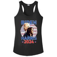 Patriotic Joe Biden Kamala Harris Democrat Campaign 2024 Ladies PosiCharge Competitor Racerback Tank