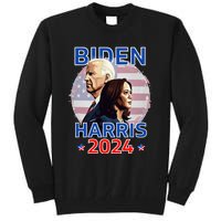 Patriotic Joe Biden Kamala Harris Democrat Campaign 2024 Tall Sweatshirt