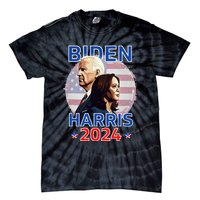 Patriotic Joe Biden Kamala Harris Democrat Campaign 2024 Tie-Dye T-Shirt