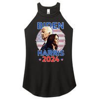 Patriotic Joe Biden Kamala Harris Democrat Campaign 2024 Women's Perfect Tri Rocker Tank