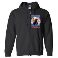 Patriotic Joe Biden Kamala Harris Democrat Campaign 2024 Full Zip Hoodie