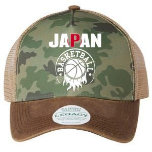 Proud Japan Basketball Fans Jersey Japanese Flag Sports Legacy Tie Dye Trucker Hat