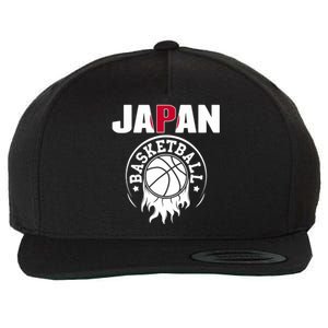 Proud Japan Basketball Fans Jersey Japanese Flag Sports Wool Snapback Cap