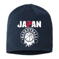 Proud Japan Basketball Fans Jersey Japanese Flag Sports Sustainable Beanie