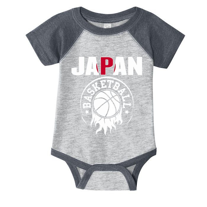 Proud Japan Basketball Fans Jersey Japanese Flag Sports Infant Baby Jersey Bodysuit