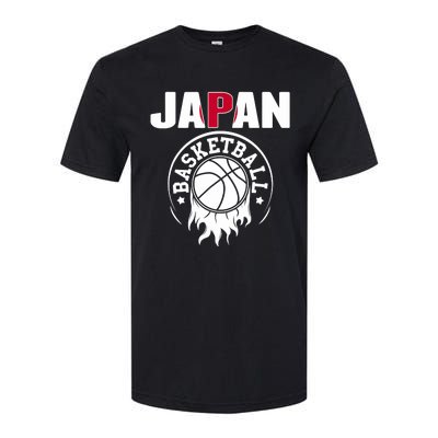 Proud Japan Basketball Fans Jersey Japanese Flag Sports Softstyle® CVC T-Shirt