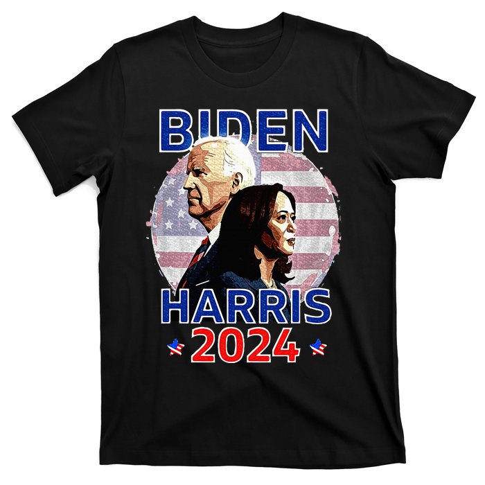 Patriotic Joe Biden Kamala Harris Democrat Campaign 2024 T-Shirt