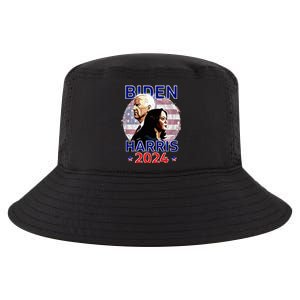 Patriotic Joe Biden Kamala Harris Democrat Campaign 2024 Cool Comfort Performance Bucket Hat