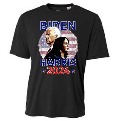 Patriotic Joe Biden Kamala Harris Democrat Campaign 2024 Cooling Performance Crew T-Shirt