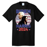 Patriotic Joe Biden Kamala Harris Democrat Campaign 2024 Tall T-Shirt