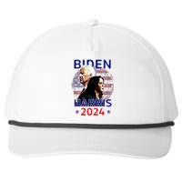 Patriotic Joe Biden Kamala Harris Democrat Campaign 2024 Snapback Five-Panel Rope Hat