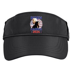 Patriotic Joe Biden Kamala Harris Democrat Campaign 2024 Adult Drive Performance Visor