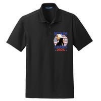 Patriotic Joe Biden Kamala Harris Democrat Campaign 2024 Dry Zone Grid Polo