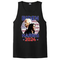 Patriotic Joe Biden Kamala Harris Democrat Campaign 2024 PosiCharge Competitor Tank