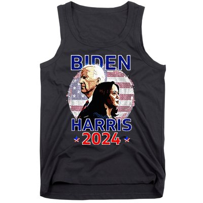 Patriotic Joe Biden Kamala Harris Democrat Campaign 2024 Tank Top