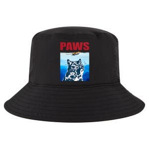 Paws Jaws Cat Fun Funny Kitten Kitty Lover Cat Paws Cat Gift Cool Comfort Performance Bucket Hat