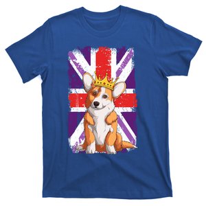 Platinum Jubilee Corgi 2022 And Union Jack Idea For Jubilee Gift T-Shirt