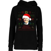 President Jimmy Carter Merry Cartmas Funny Christmas Womens Funnel Neck Pullover Hood