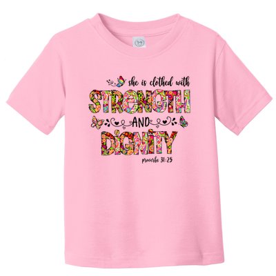 Prayer Jesus Clothed With Strength And Dignity Toddler T-Shirt