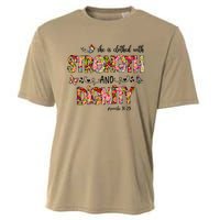 Prayer Jesus Clothed With Strength And Dignity Cooling Performance Crew T-Shirt