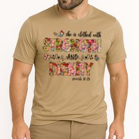 Prayer Jesus Clothed With Strength And Dignity Cooling Performance Crew T-Shirt
