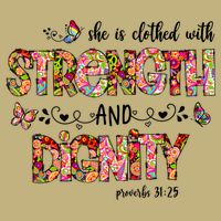 Prayer Jesus Clothed With Strength And Dignity Cooling Performance Crew T-Shirt