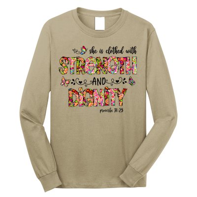Prayer Jesus Clothed With Strength And Dignity Long Sleeve Shirt
