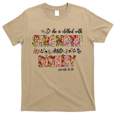 Prayer Jesus Clothed With Strength And Dignity T-Shirt