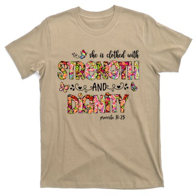 Prayer Jesus Clothed With Strength And Dignity T-Shirt