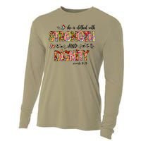 Prayer Jesus Clothed With Strength And Dignity Cooling Performance Long Sleeve Crew