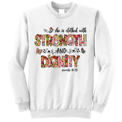 Prayer Jesus Clothed With Strength And Dignity Sweatshirt
